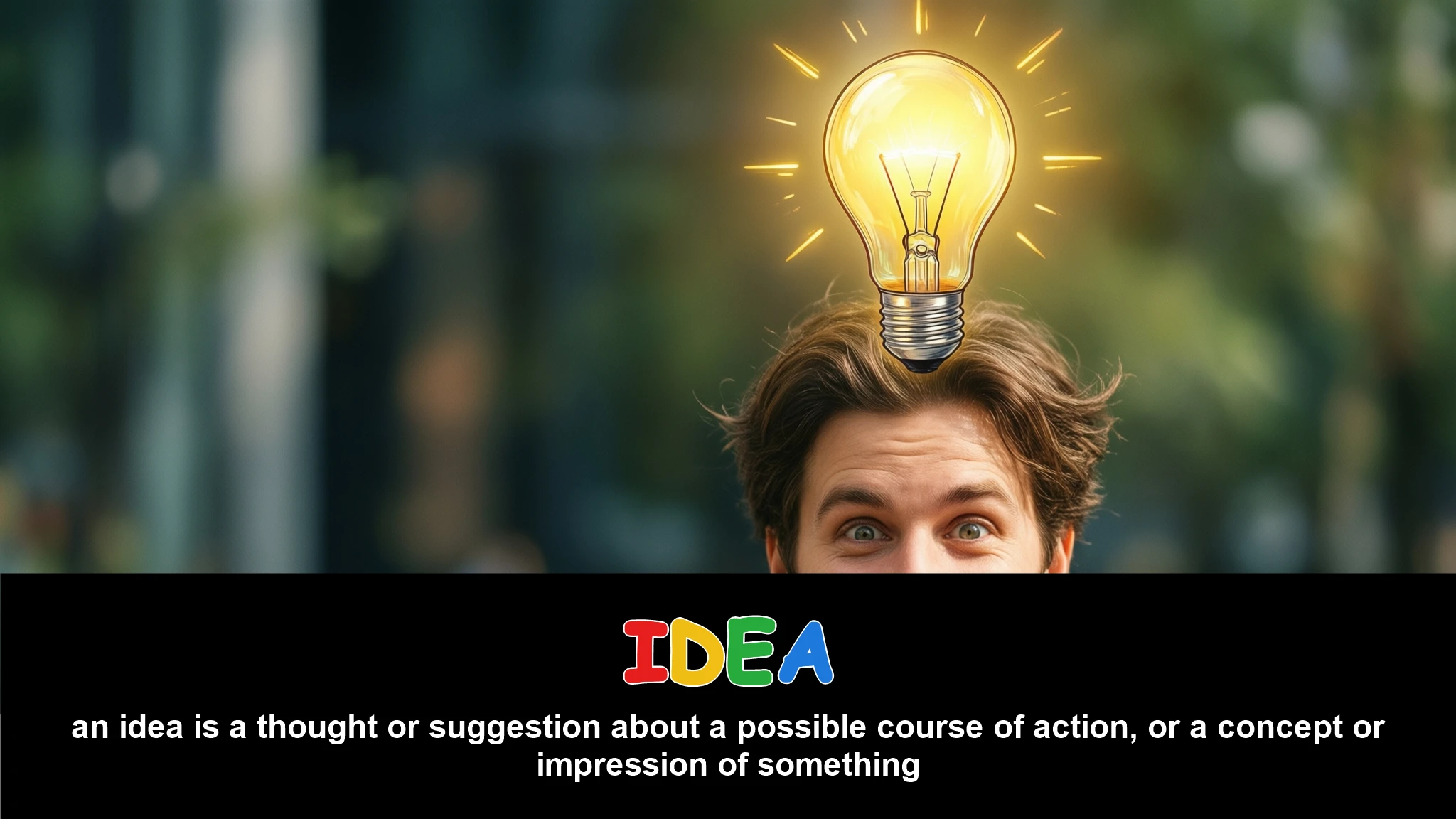 English Illustration for idea